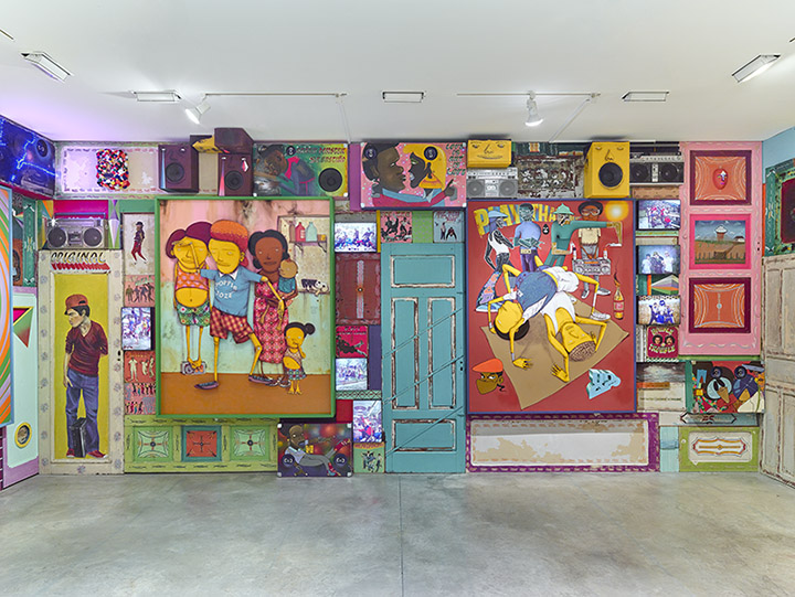 Exposição de graffiti dos Gêmeos abre eventos de maio no Arte in forma